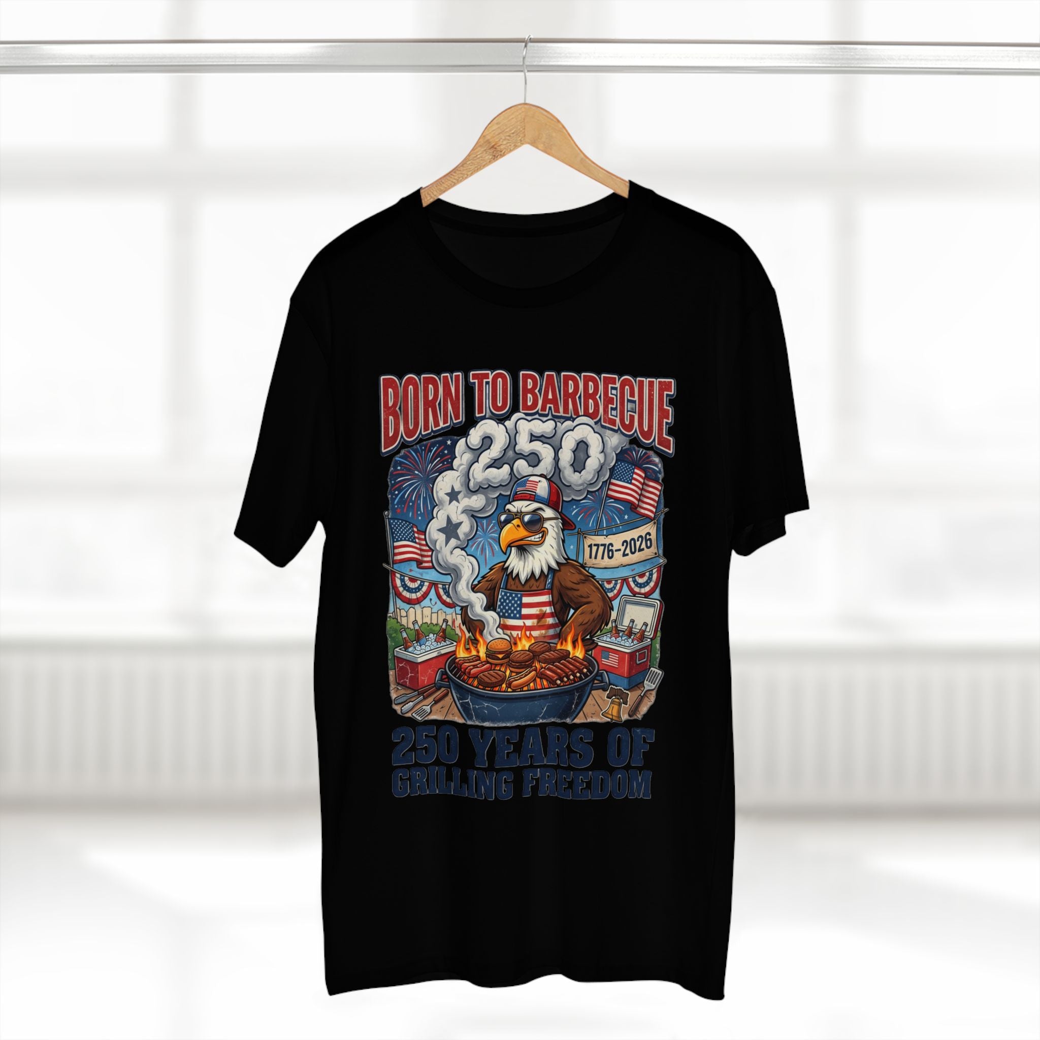 Born To Barbecue 250th Tee