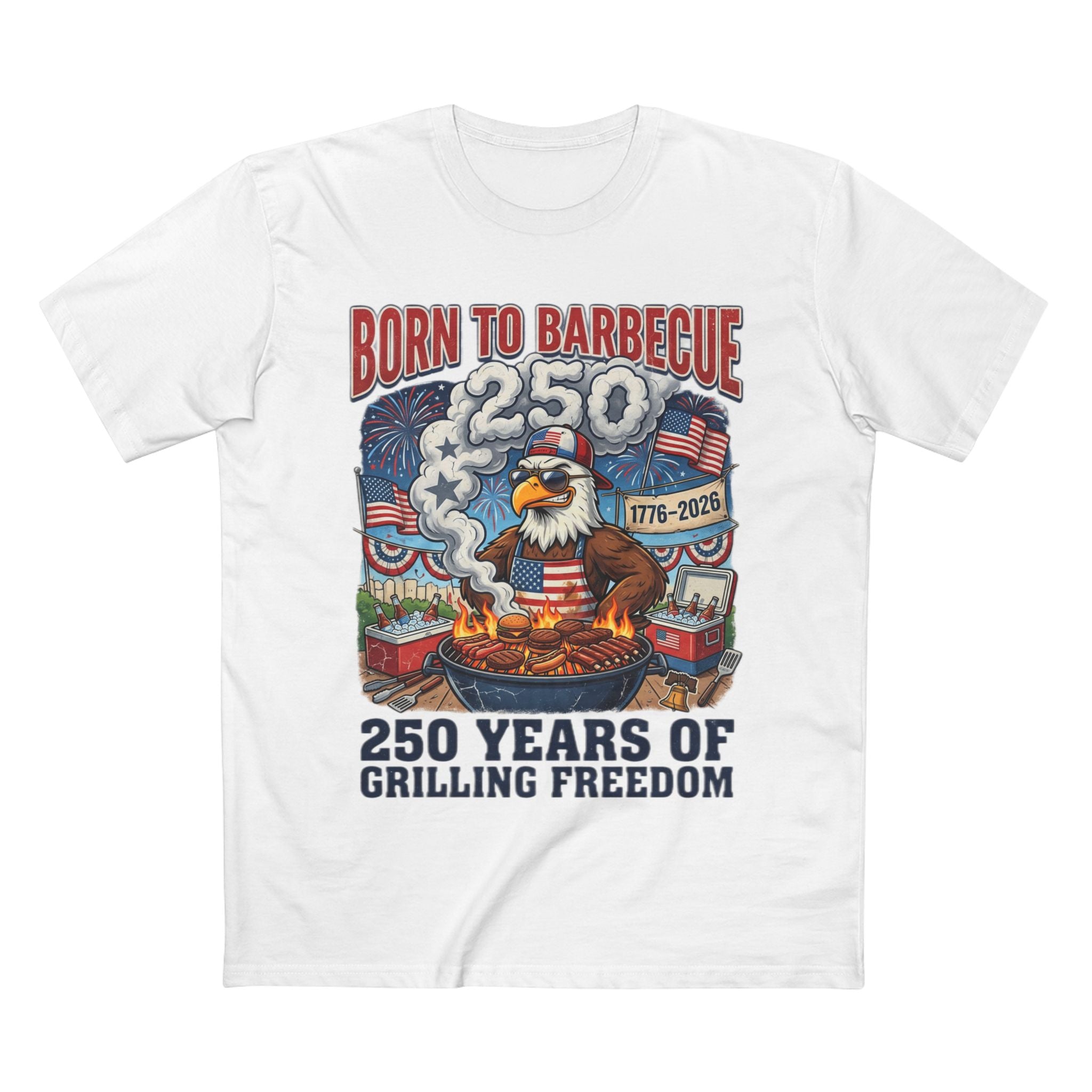 Born To Barbecue 250th Tee