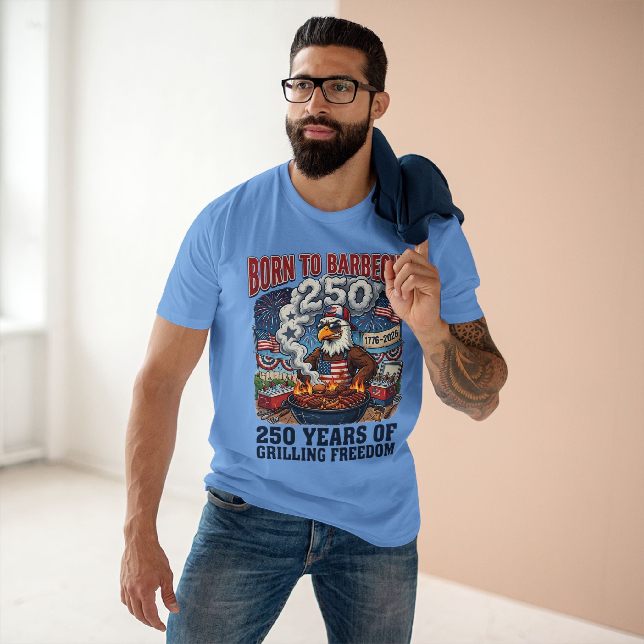 Born To Barbecue 250th Tee