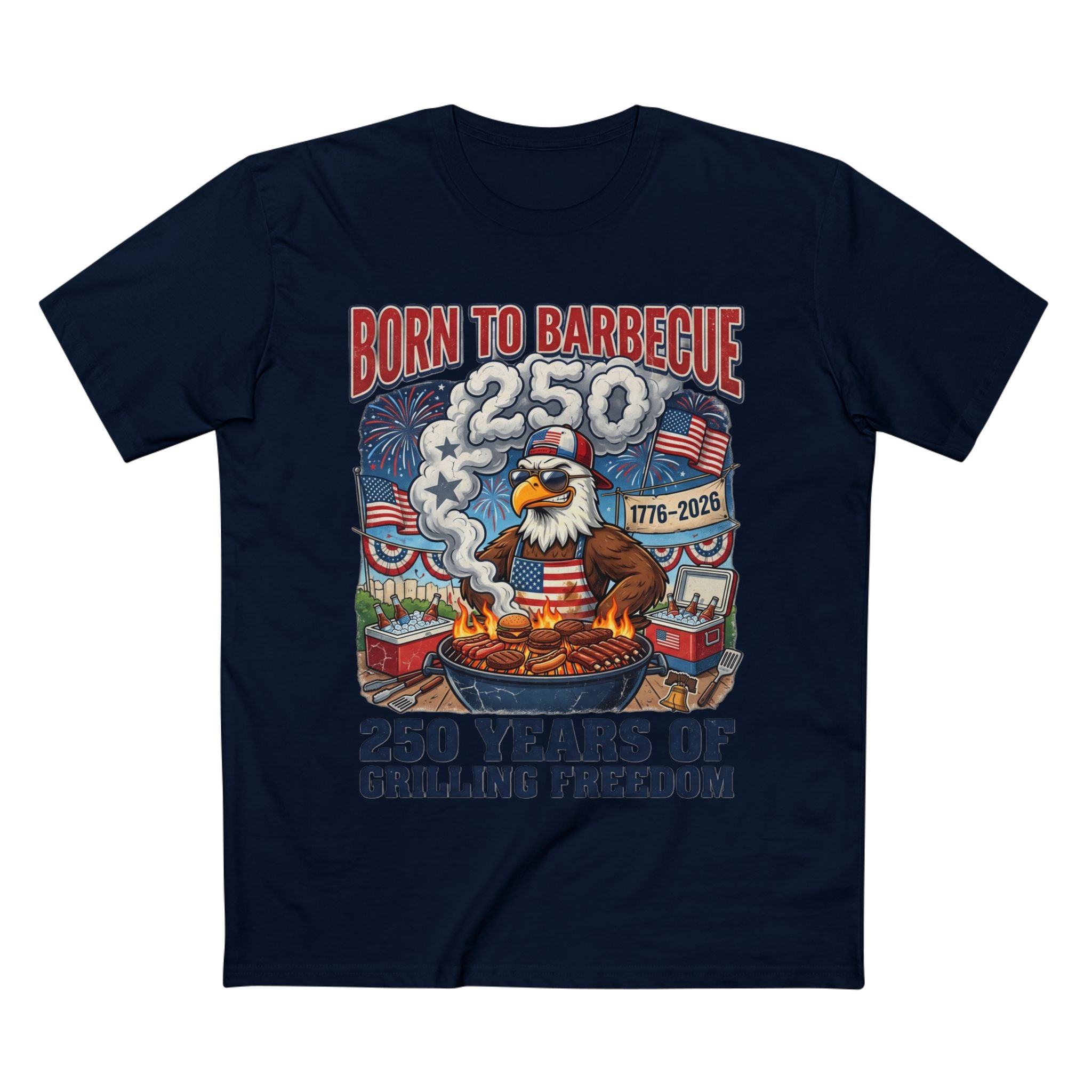 Born To Barbecue 250th Tee