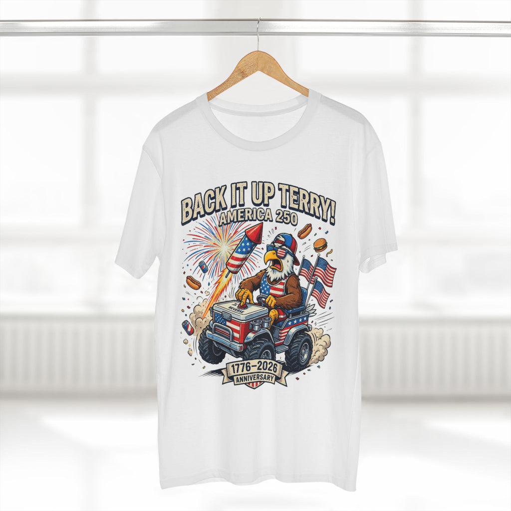 Back It Up Terry! America 250 Patriotic T-Shirt