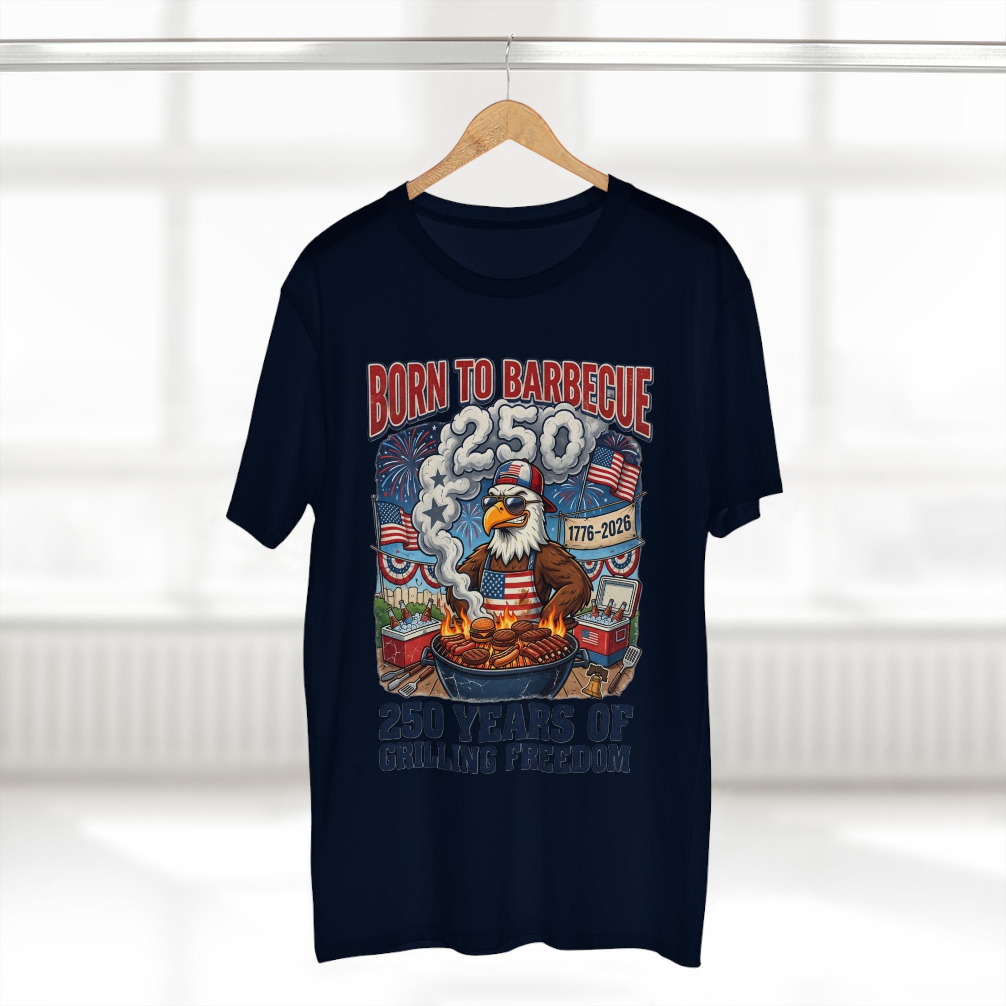 Born To Barbecue 250th Tee