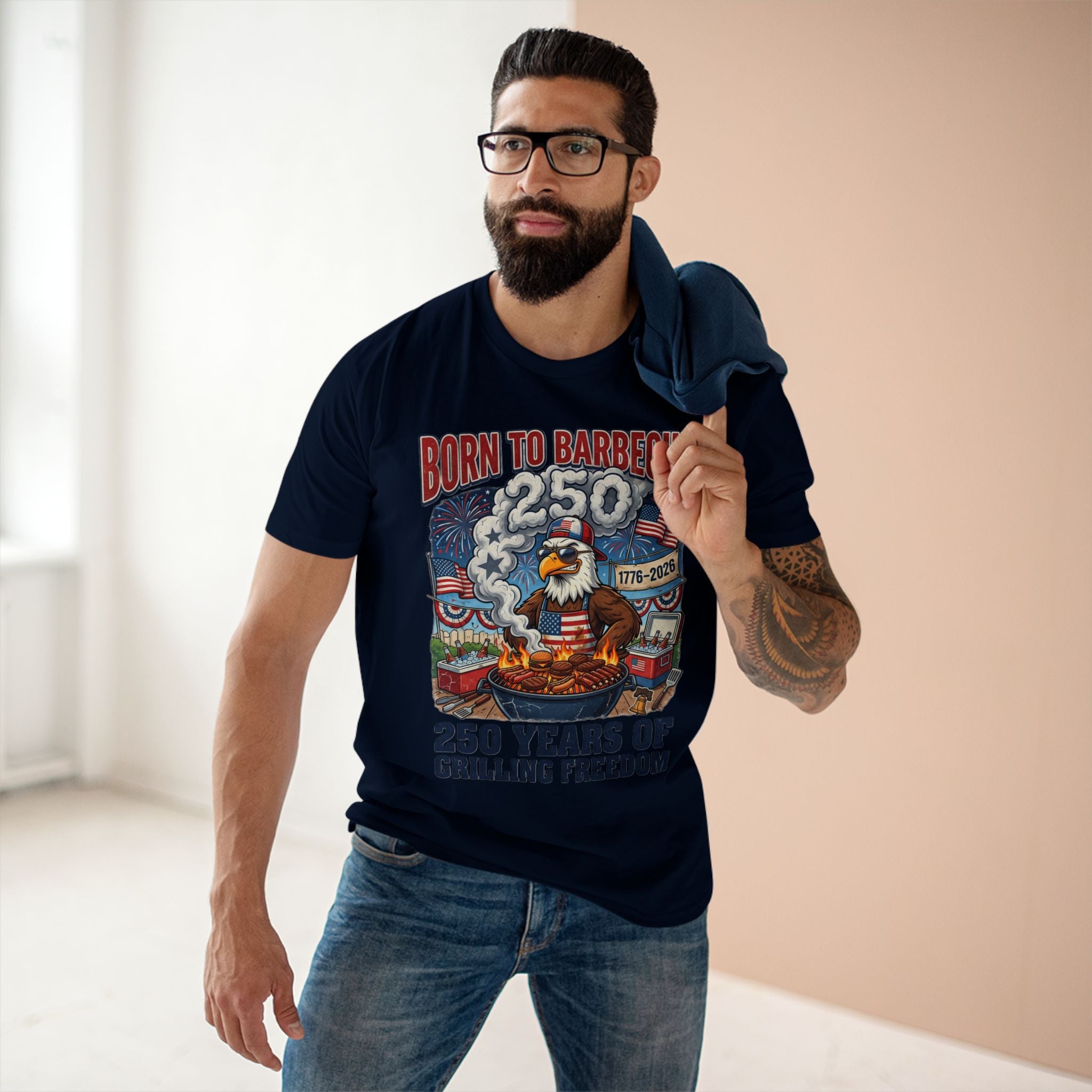 Born To Barbecue 250th Tee
