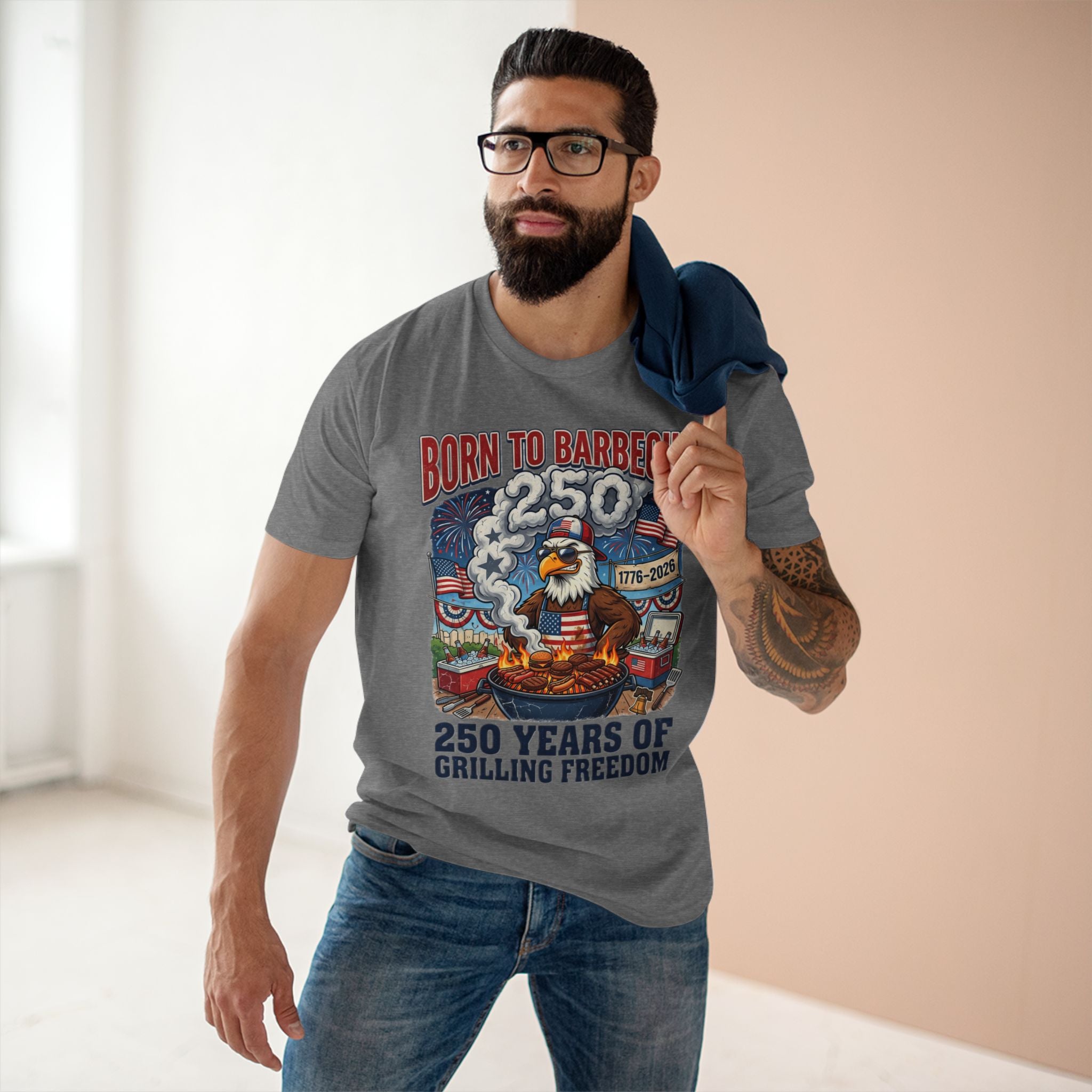 Born To Barbecue 250th Tee